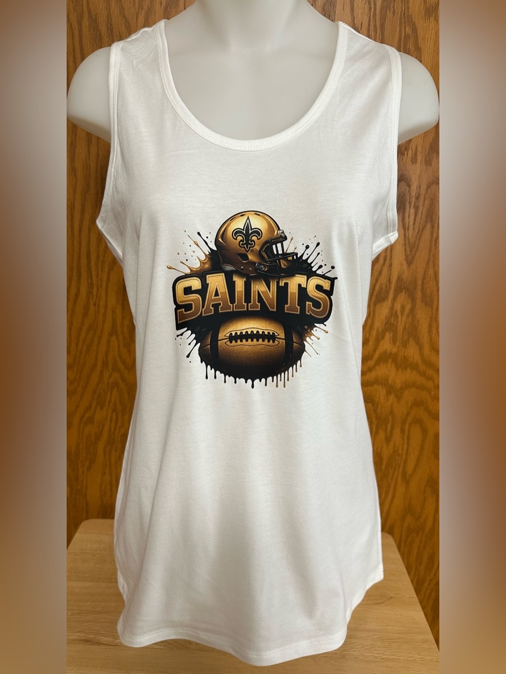 New Orleans Saints 🏈 Racer Back Tank Top - NIP